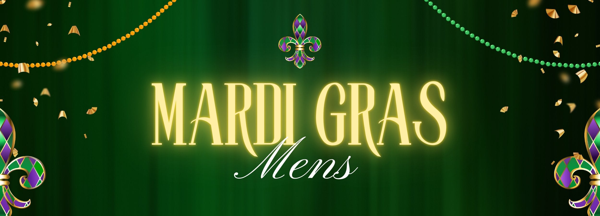 Mens Mardi Gras Mask