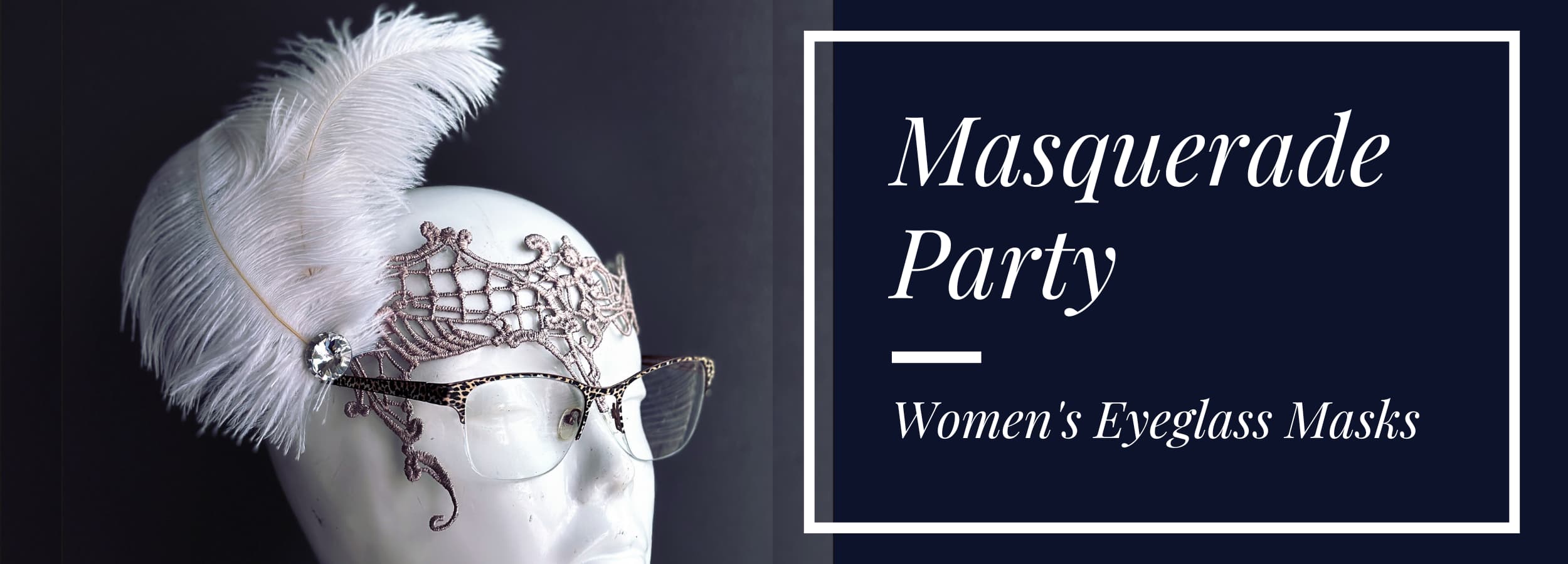 Eyeglass Masquerade Masks