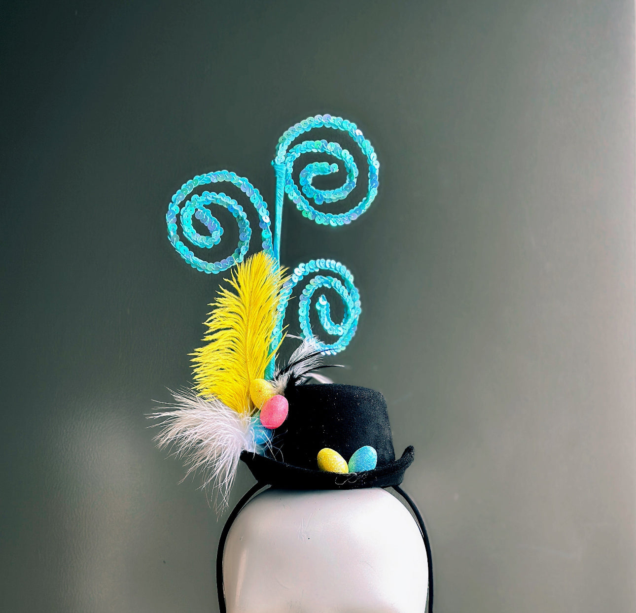Kids Easter Hat - Whimsical Swirl