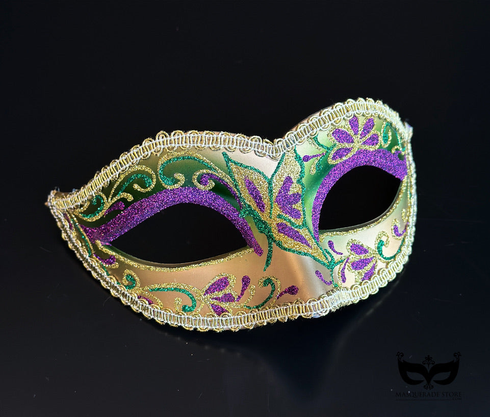 Bulk Masks - Mardi Gras Royale Collection