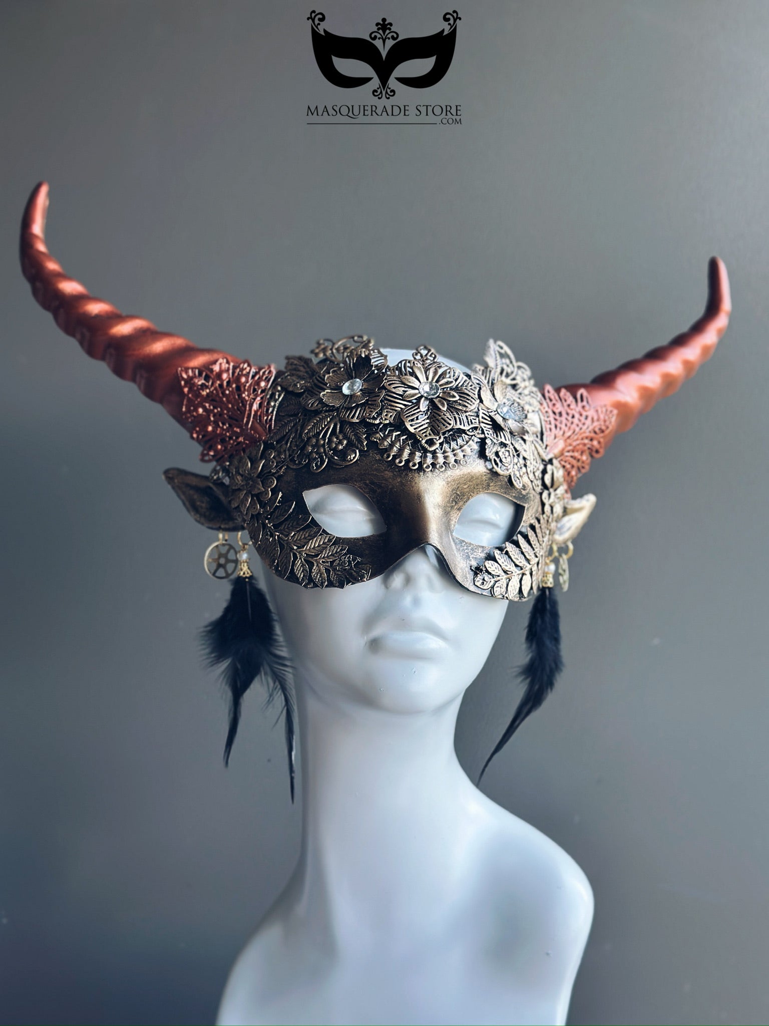 Inferno Bloom – Dragon Horn Mask