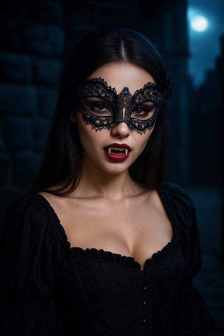 Katherine Mask - Blue/Black