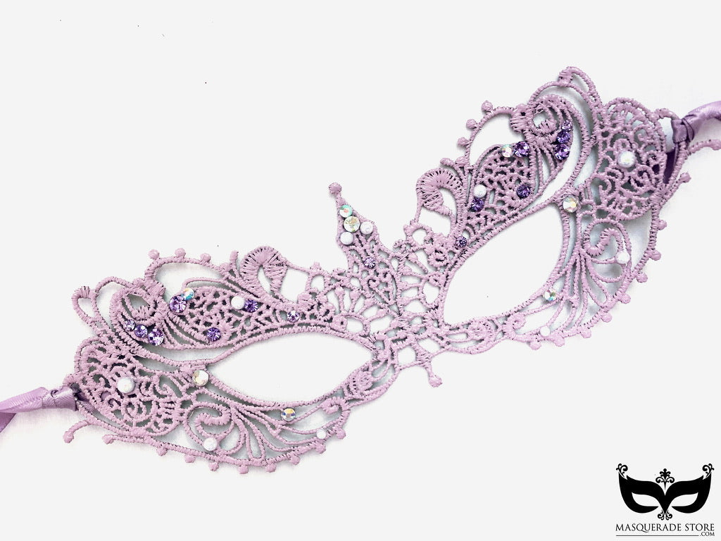Ana Lace Mask - Lavender