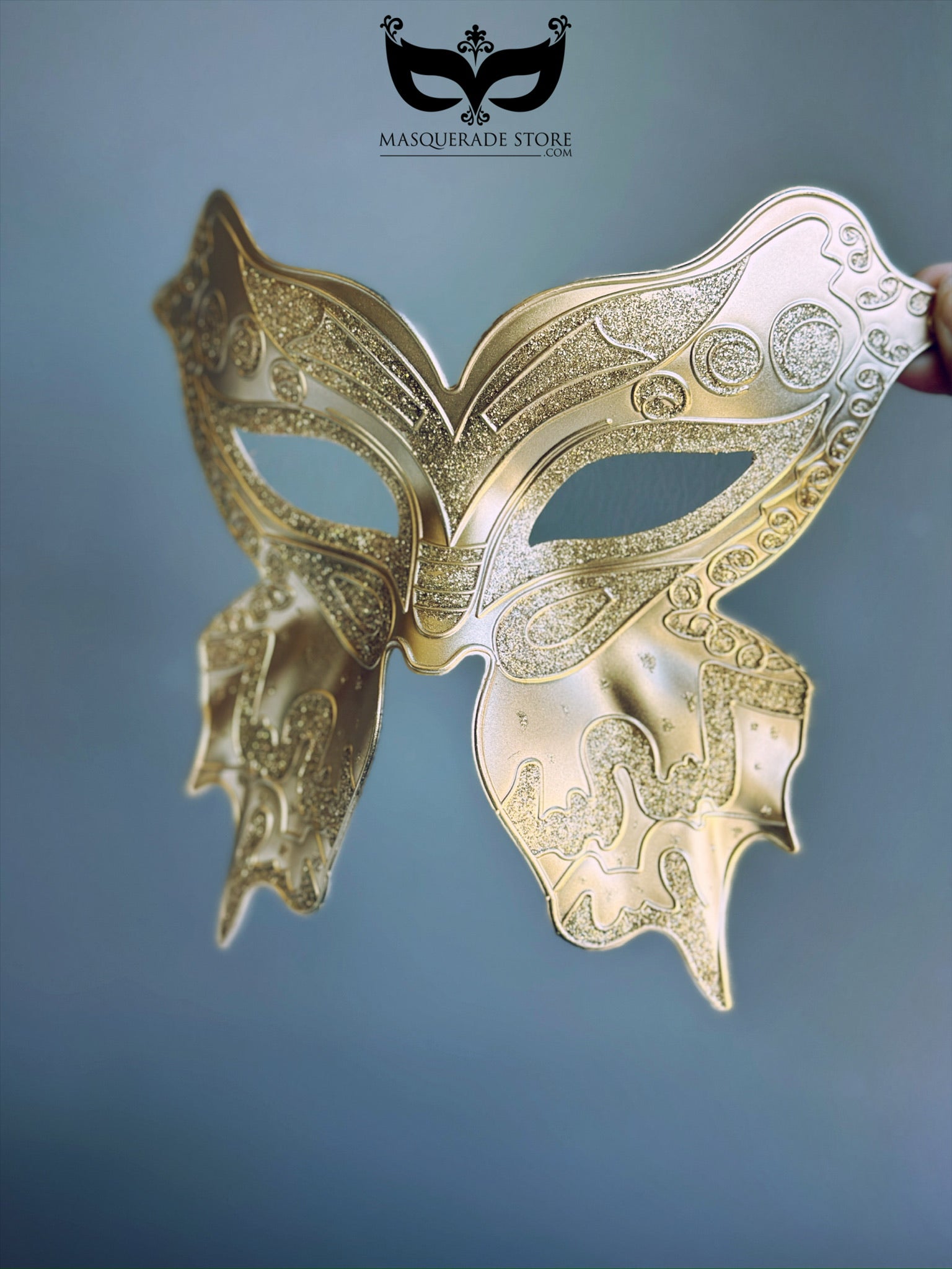 Golden Plague Wings - Womens Gold Mask