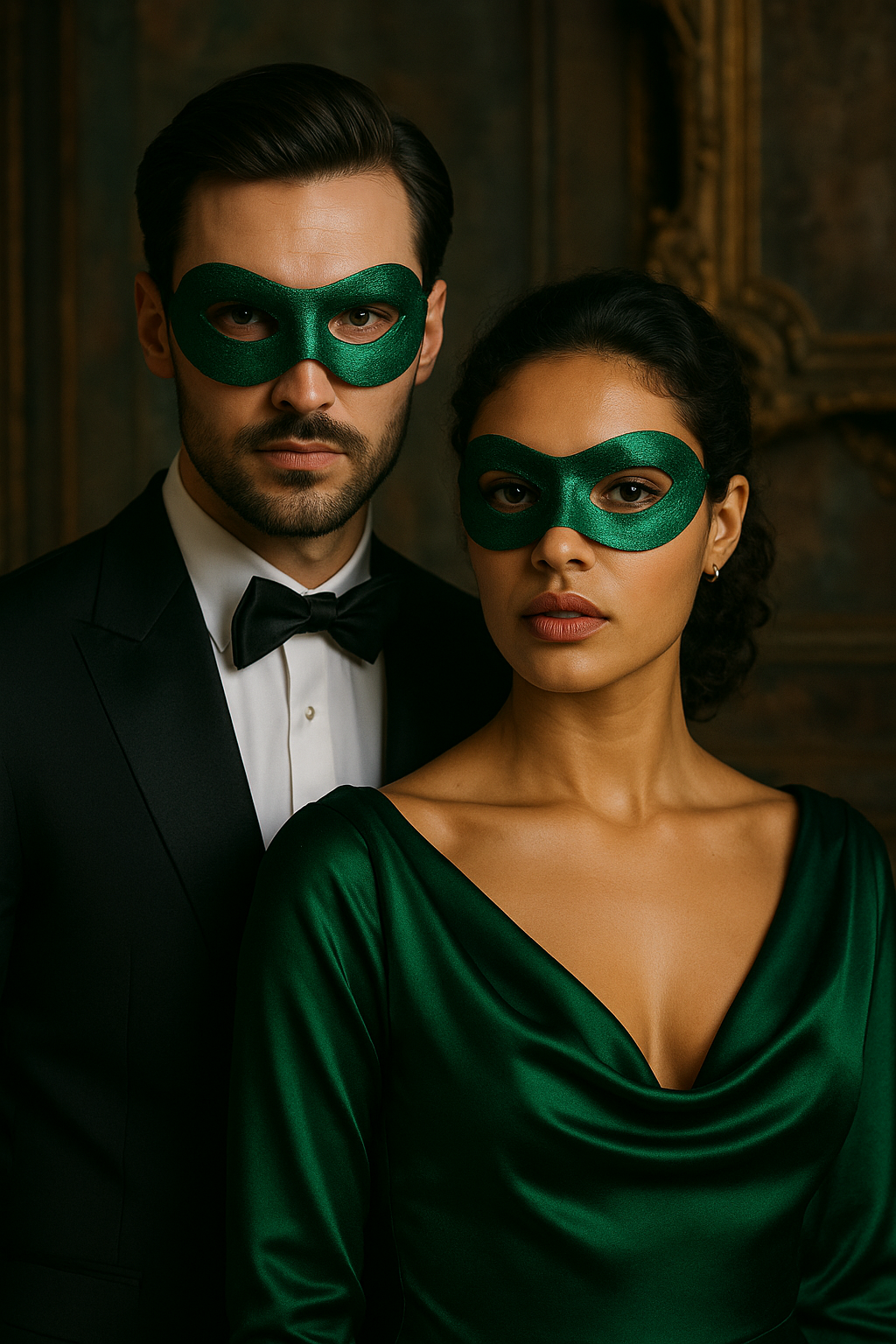 Bulk Masks - Subtle - 4-12 pcs - Green