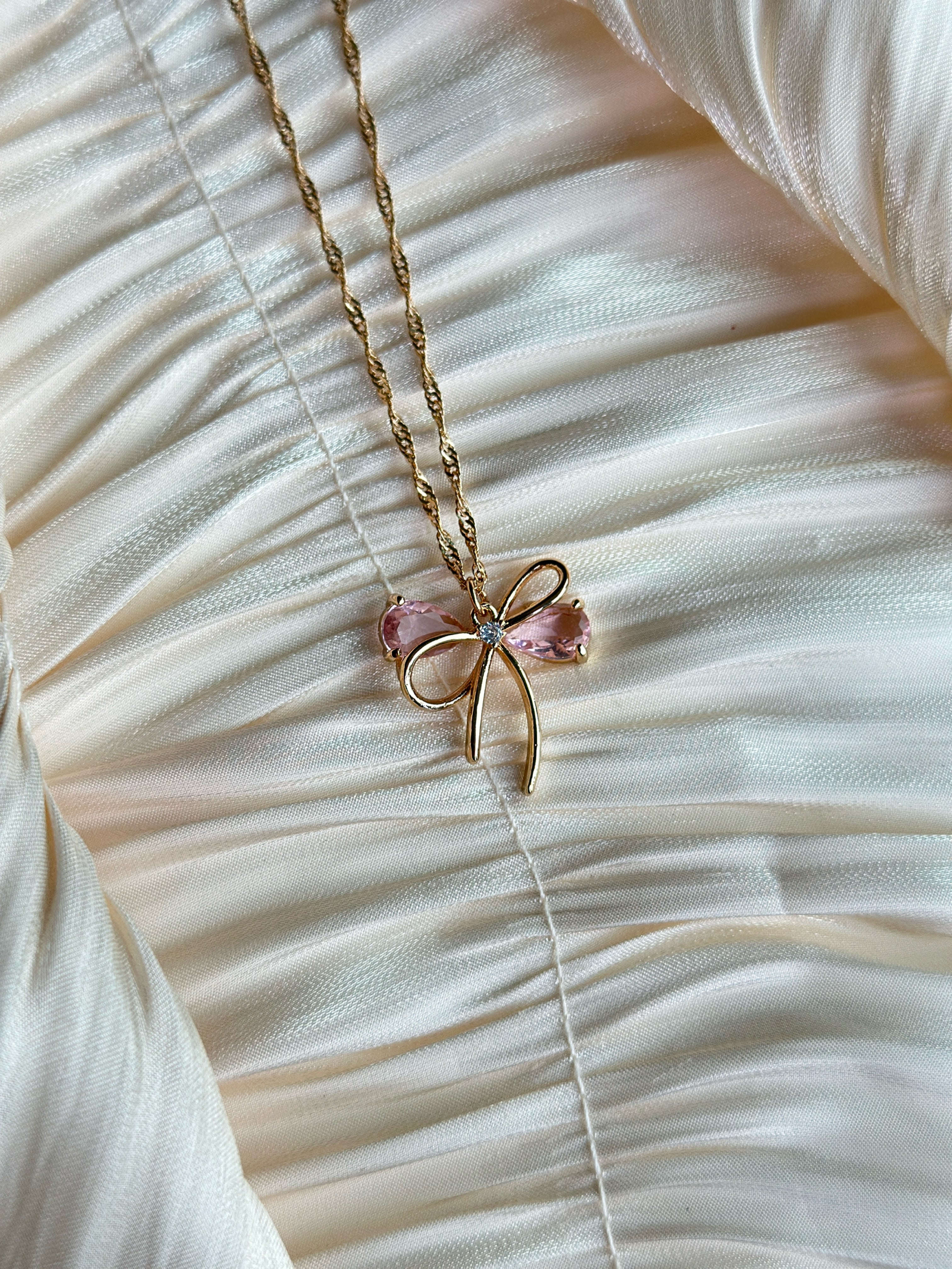 Roselle - Necklace (Pink)