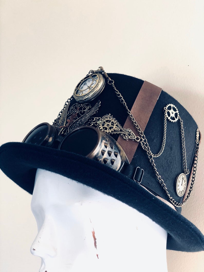 Time Keeper Hat - Brown/Black