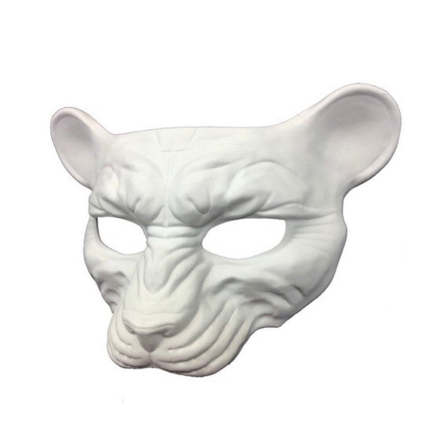 Panther Mask - White