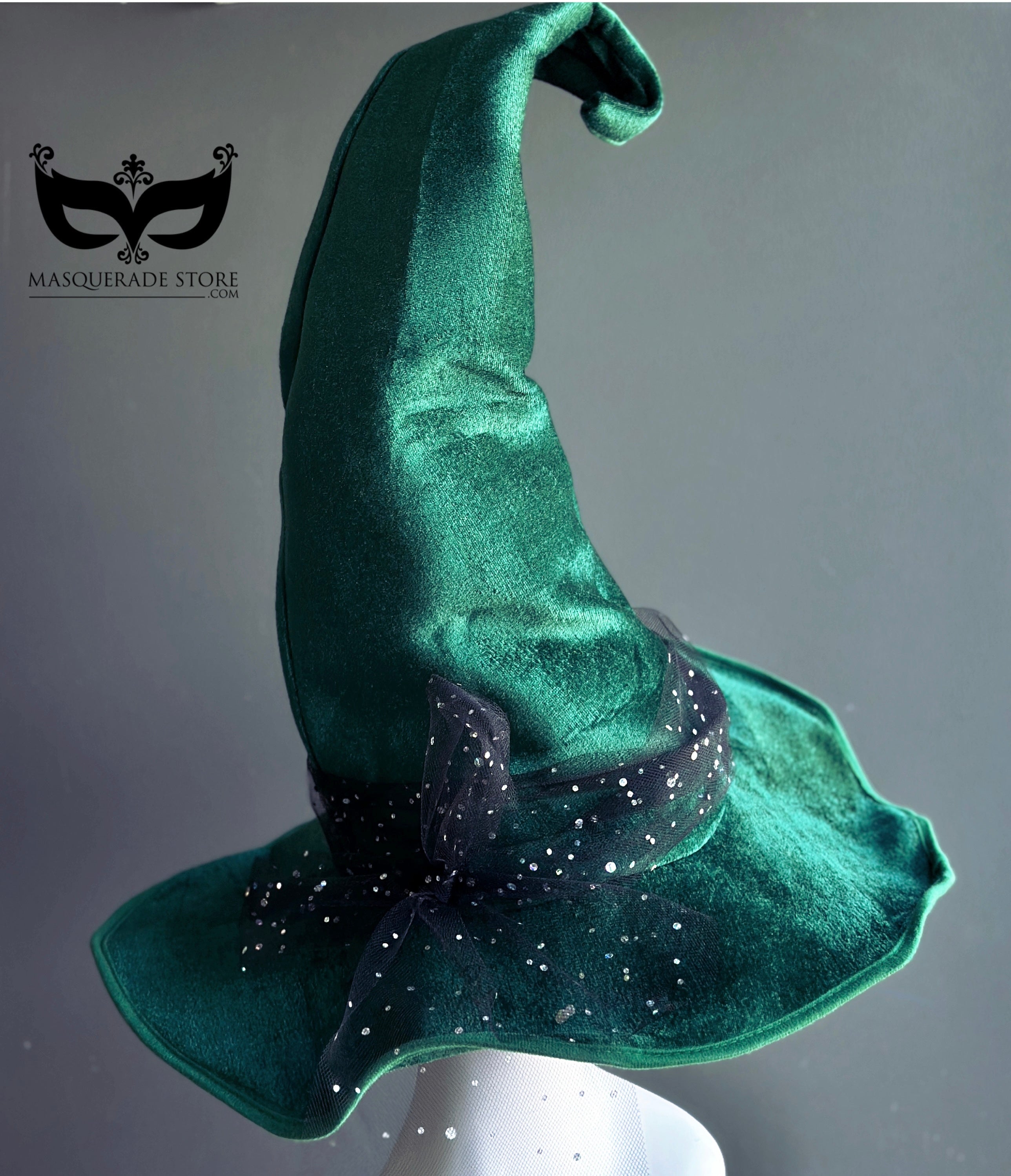 Enchanted Starlight Witch Hat - Green
