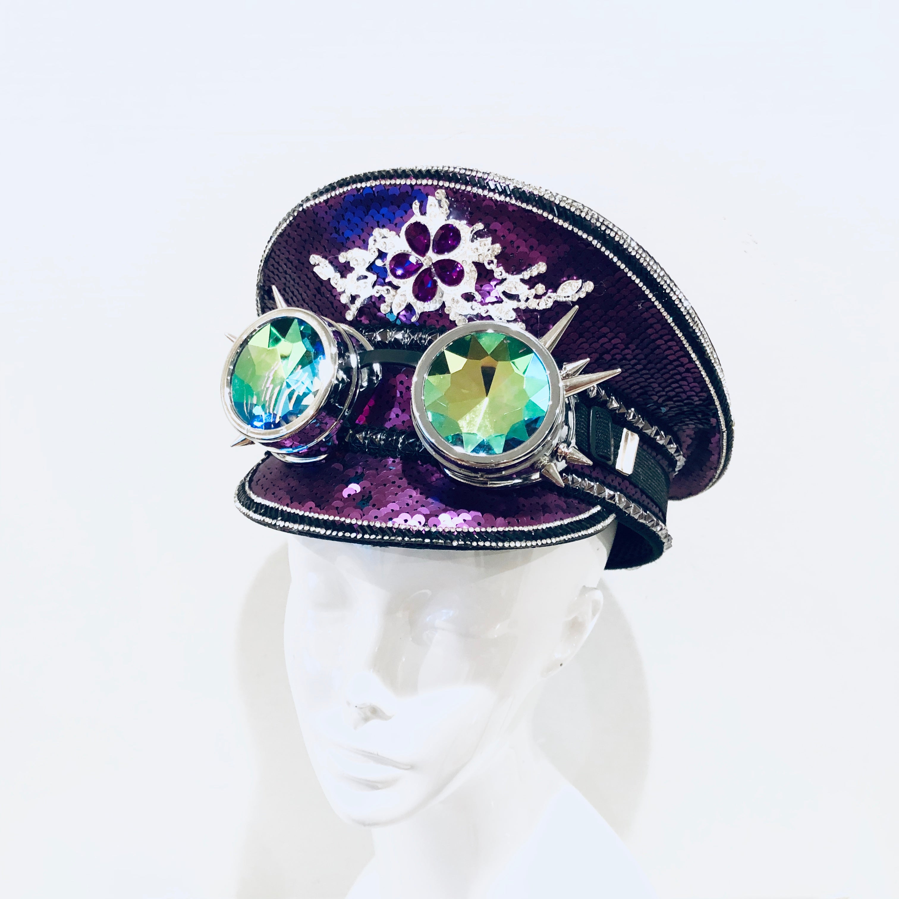 Purple Captain Hat