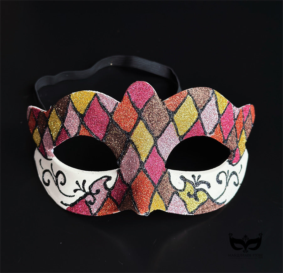 Bulk Masks - Harlequin Glitter Collection