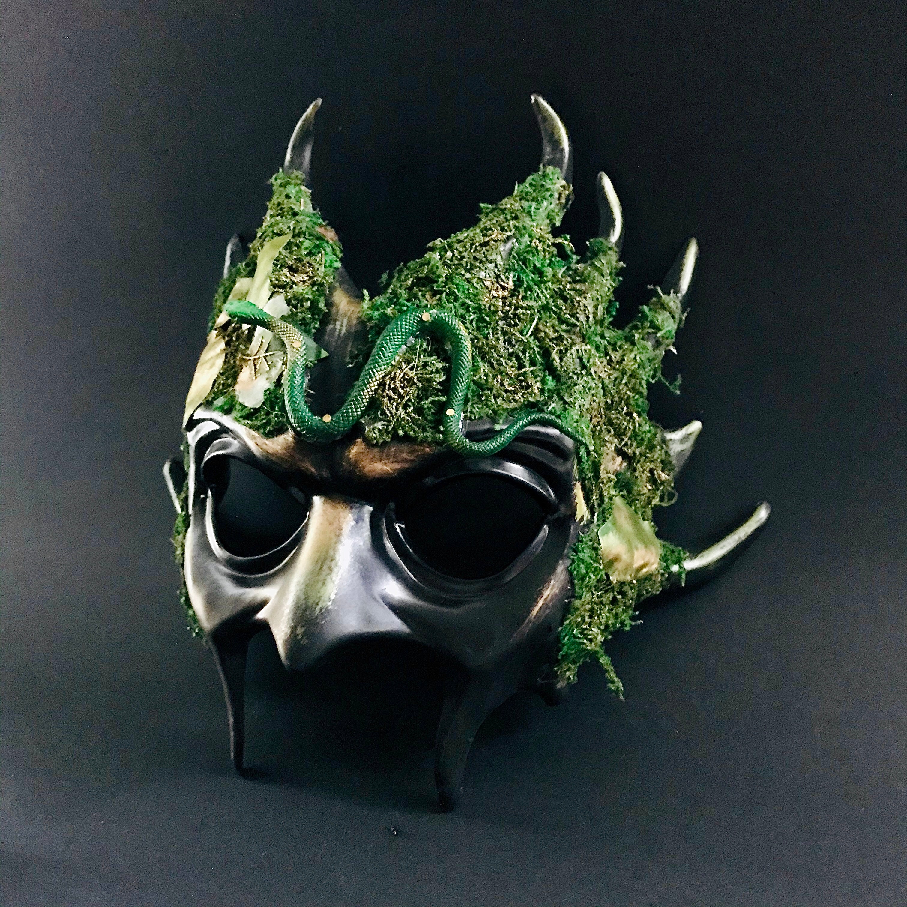 Forest Emerald Ent Mask