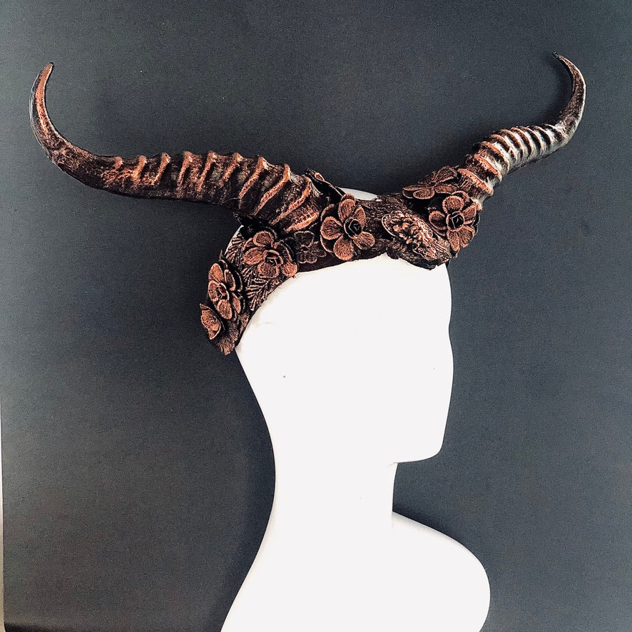 Long Horn Headdress - All Colors!