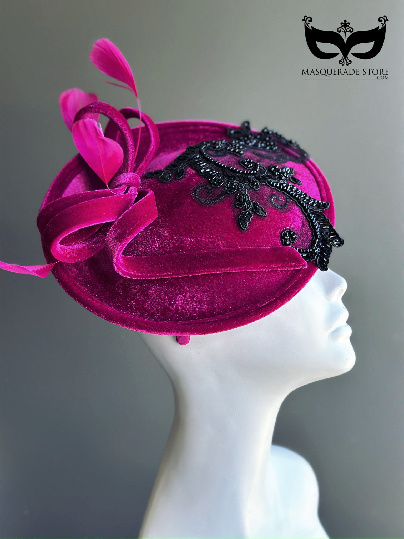Velour Enchant – Fascinator Hat