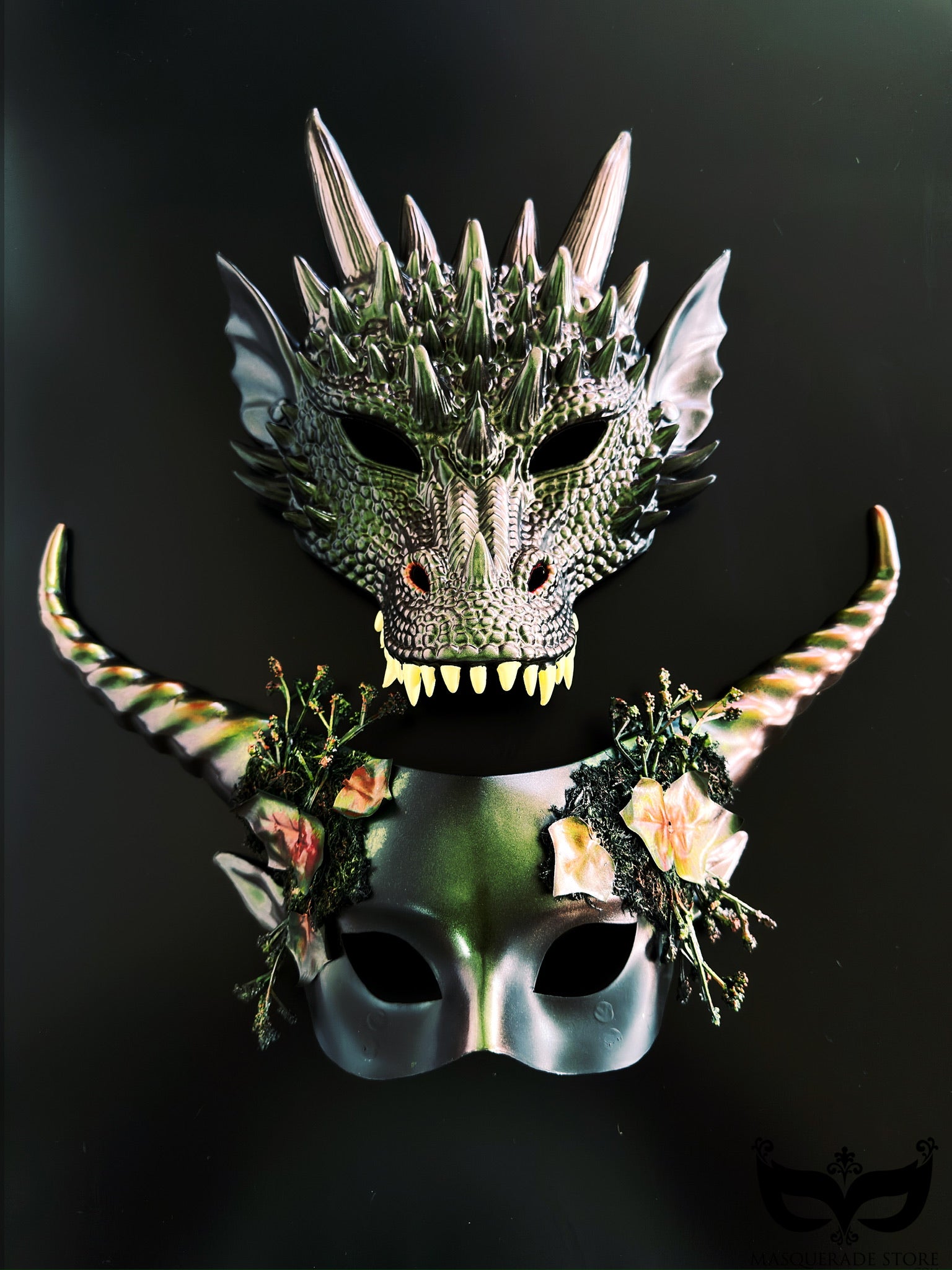 Mythbound Flame - Couples Mask Set