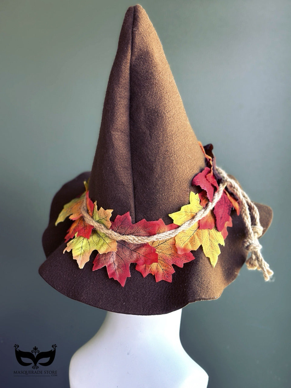 Harvest Hex – Brown Witch Hat