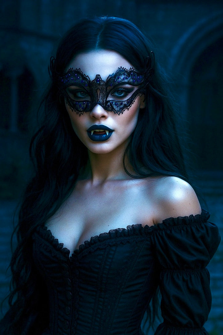 Katherine Mask - Blue/Black