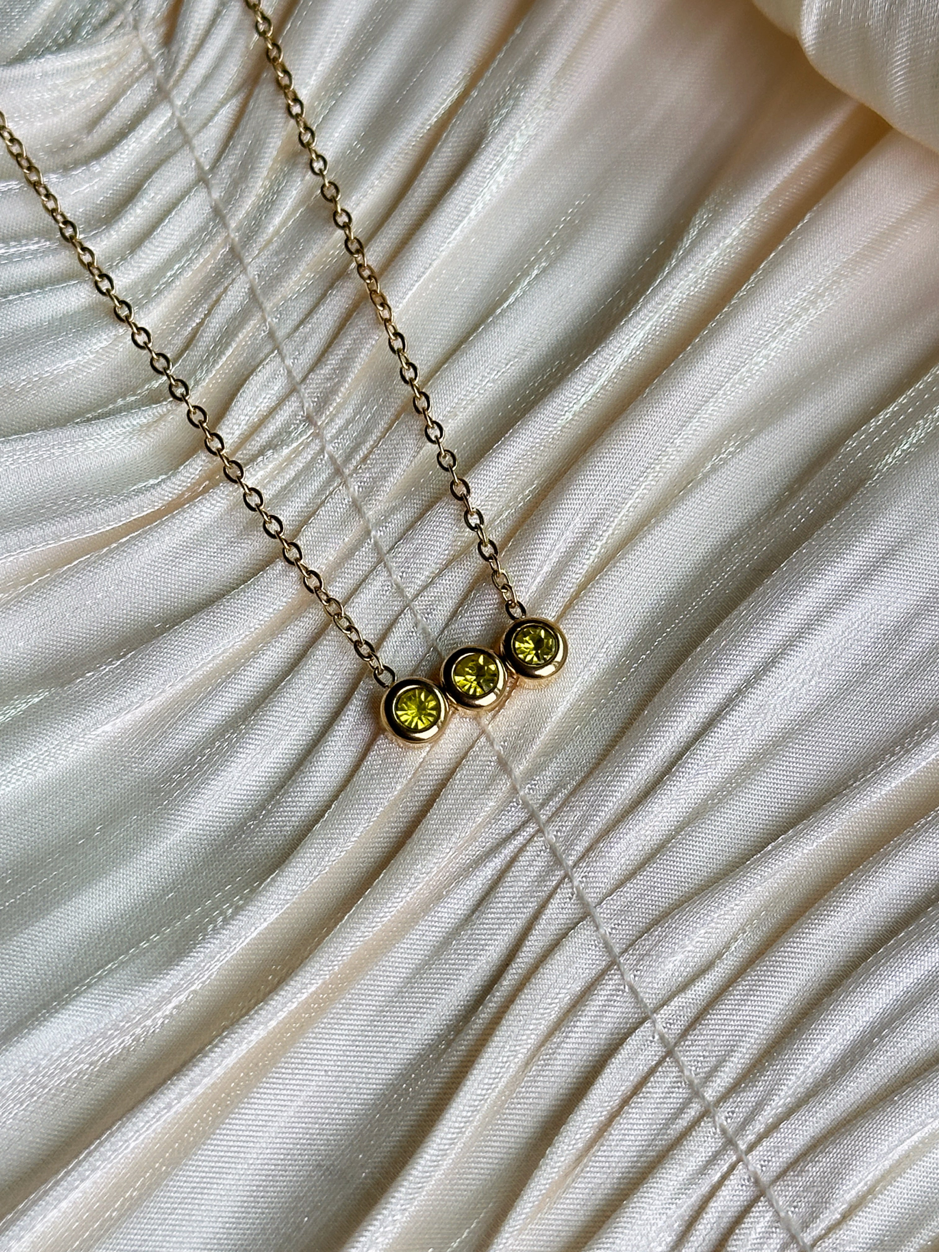 Amara - Necklace (Yellow)