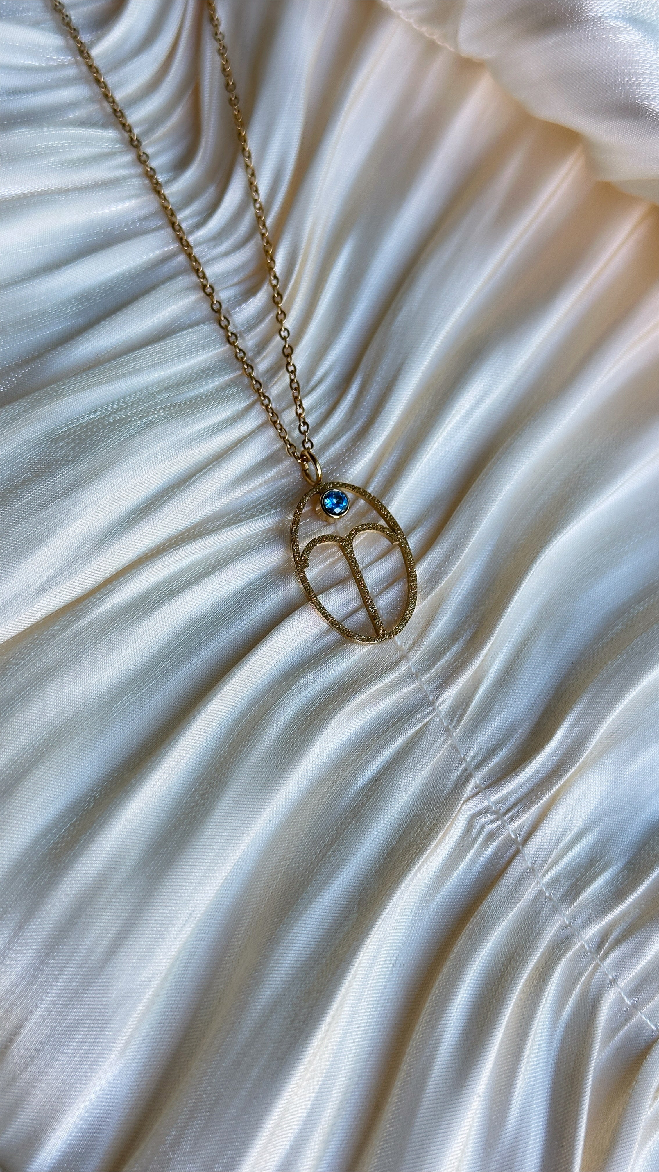 Aries - Zodiac Necklace (Gold)