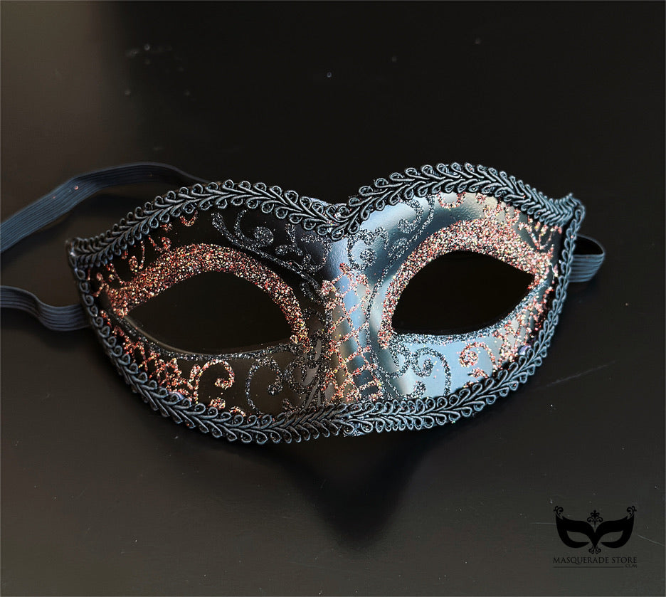 Bulk Masks - Midnight Elegance Venetian Collection