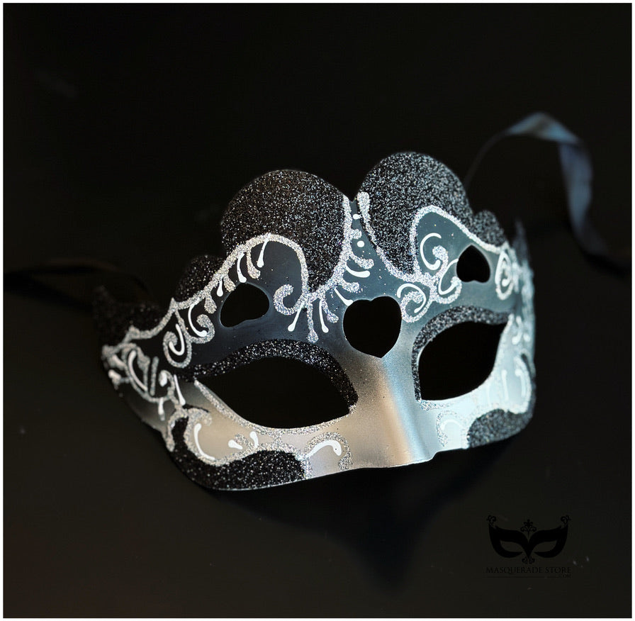 Bulk Masks - Glitter Heart Masquerade Collection