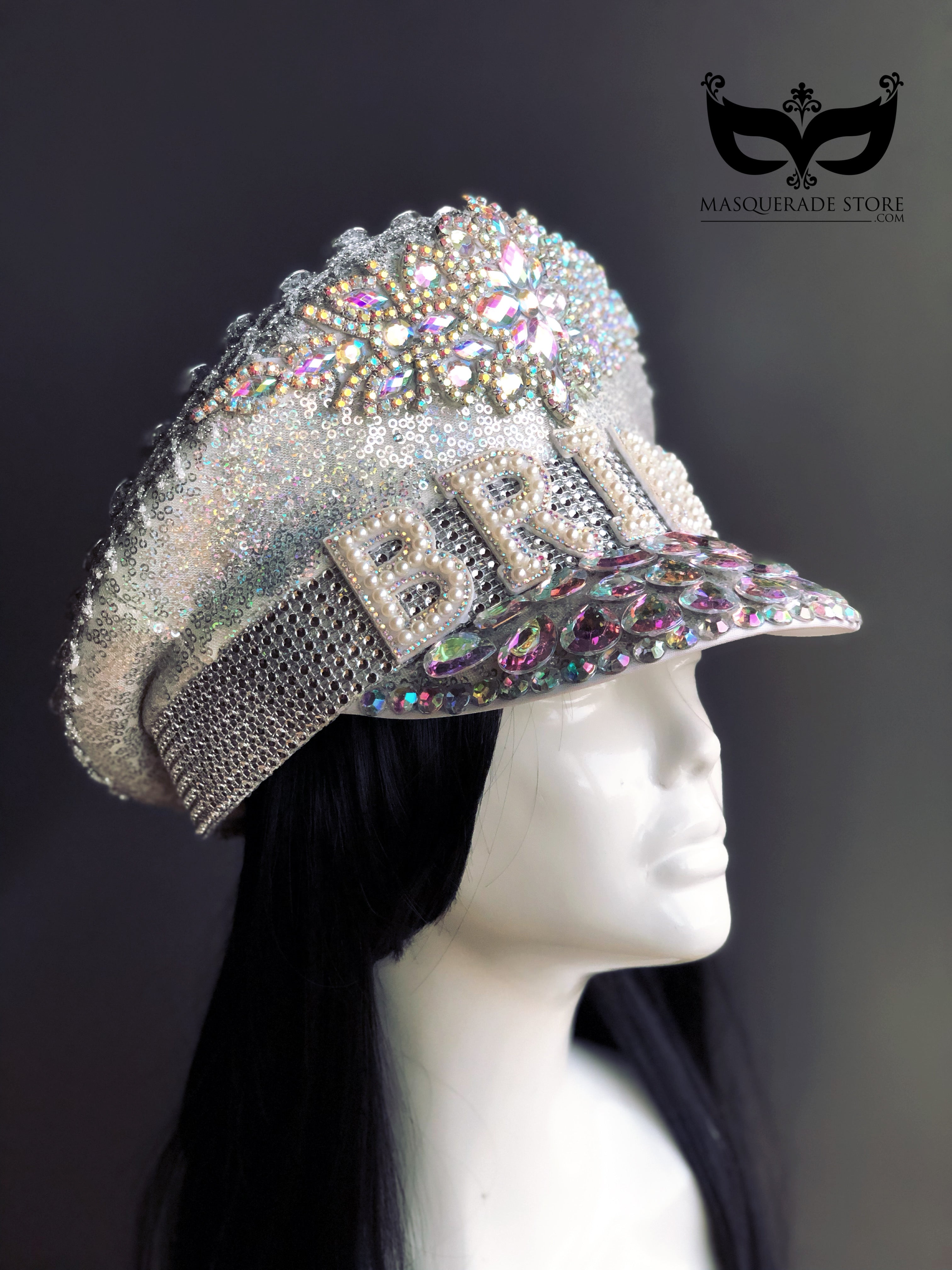 Captain Hat - Iridescent Bride