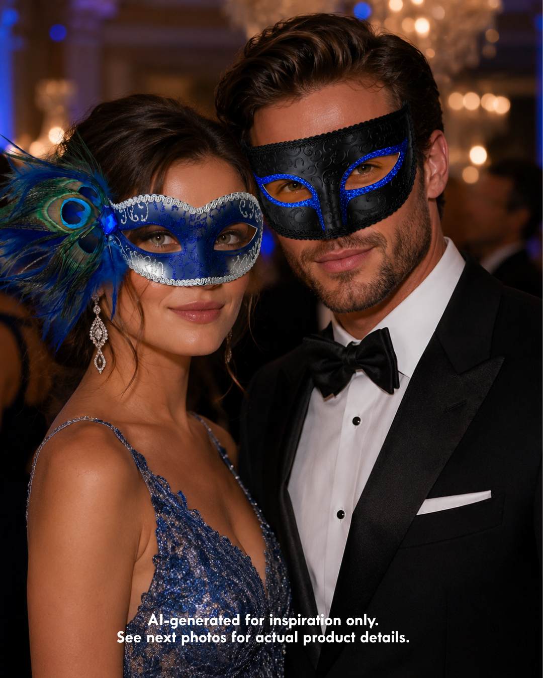 Sapphire Moonlit Set - Blue & Silver