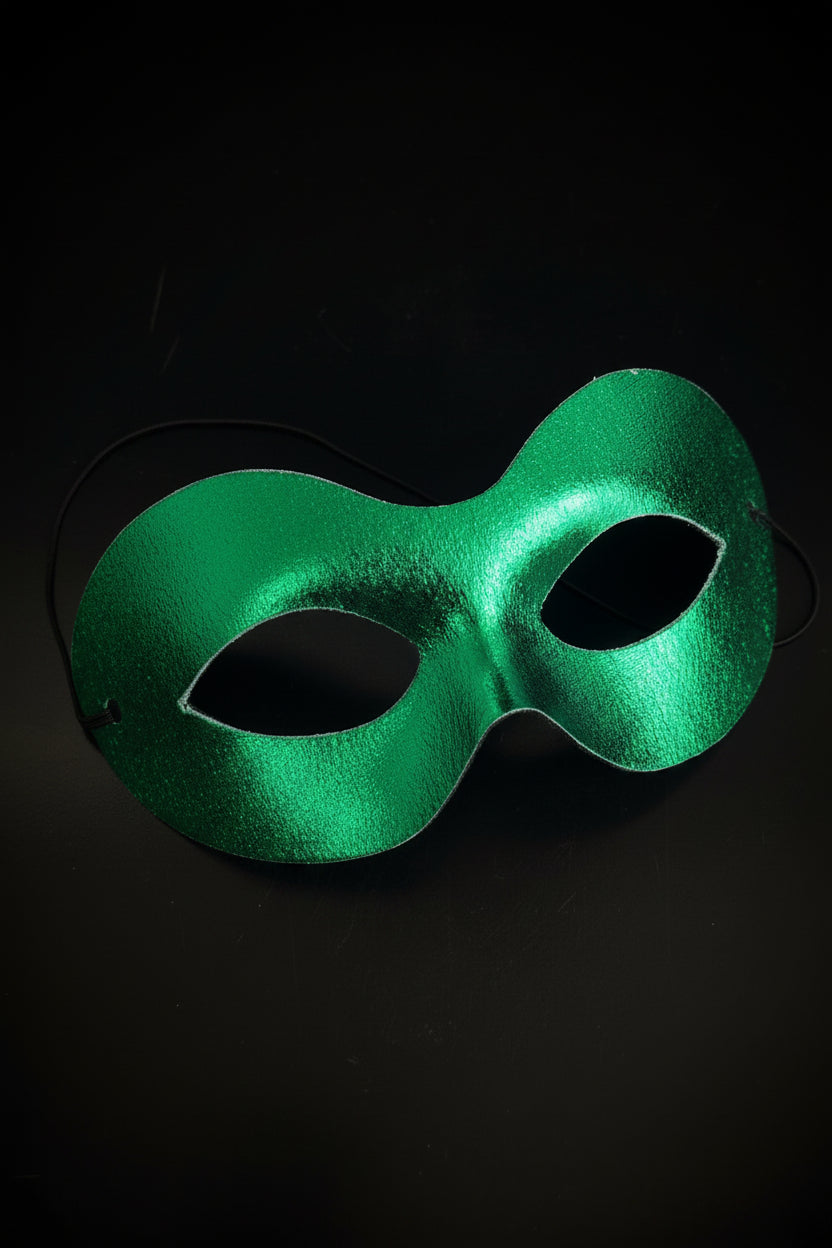 Blue masquerade mask in bulk.
