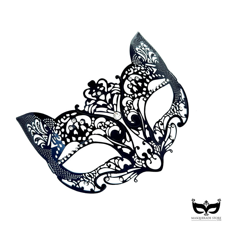 Metal Cat Mask - Many Colors