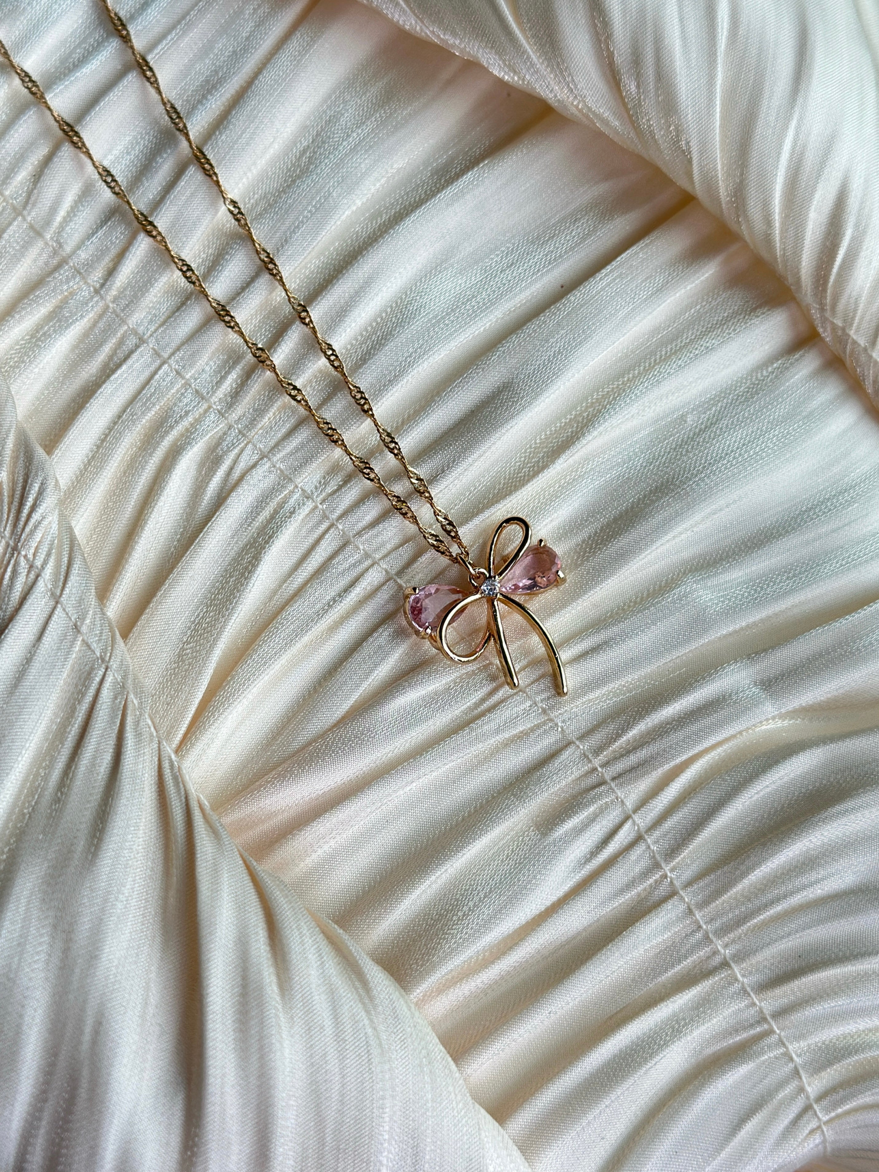 Roselle - Necklace (Pink)