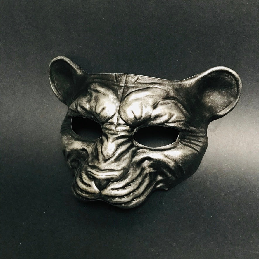 Panther Mask - Silver