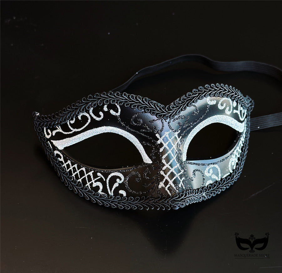 Bulk Masks - Midnight Elegance Venetian Collection