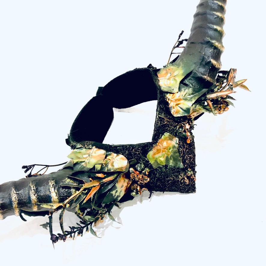 Long Horn Headdress - Woodland Forest