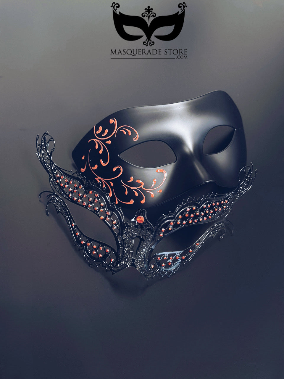 Crimson Dusk - Black & Red