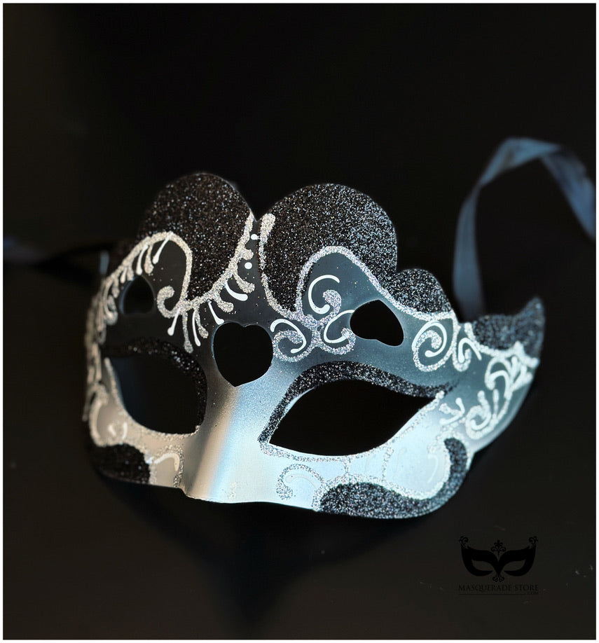 Bulk Masks - Glitter Heart Masquerade Collection