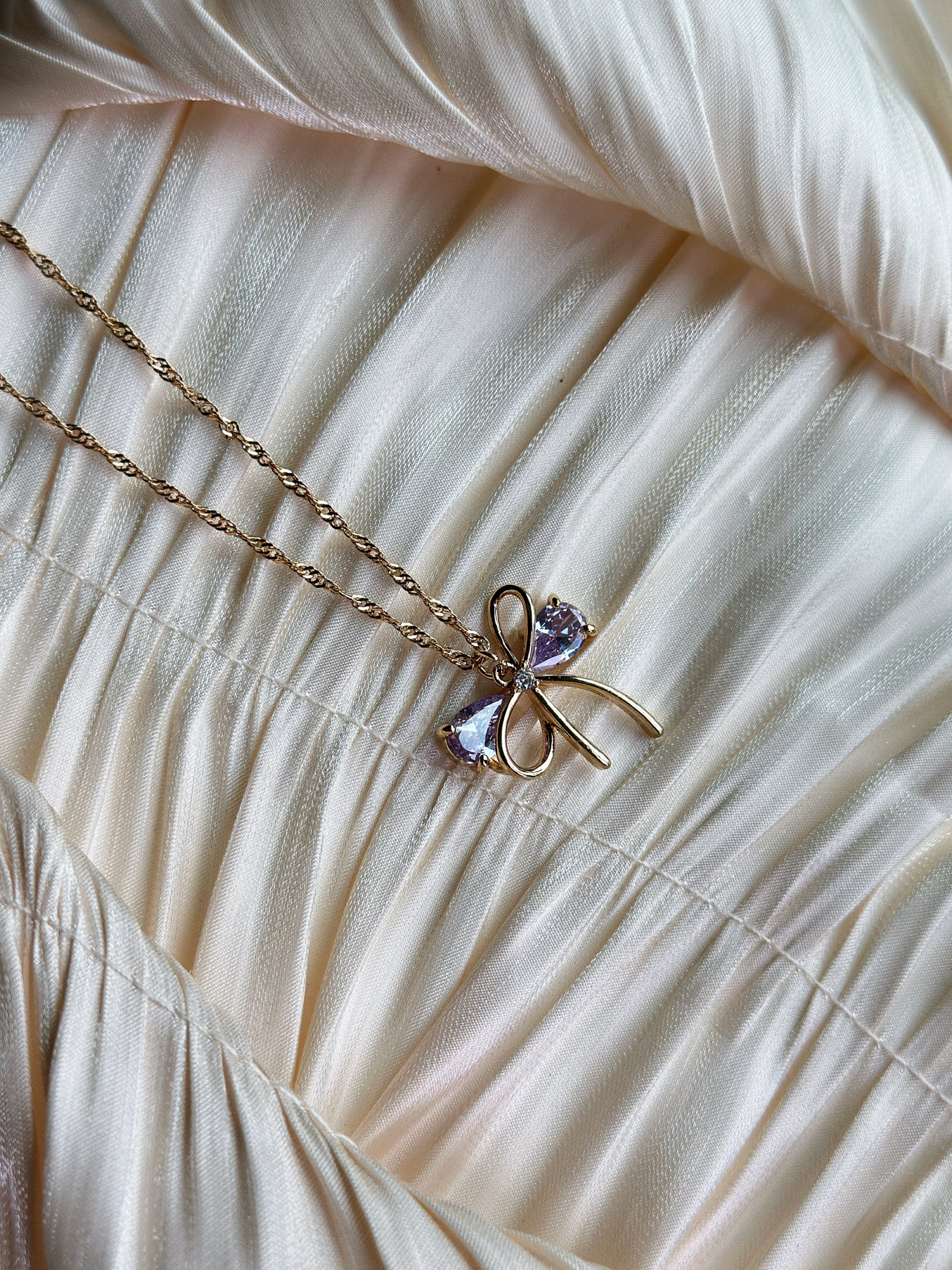 Roselle - Necklace (Lavender)
