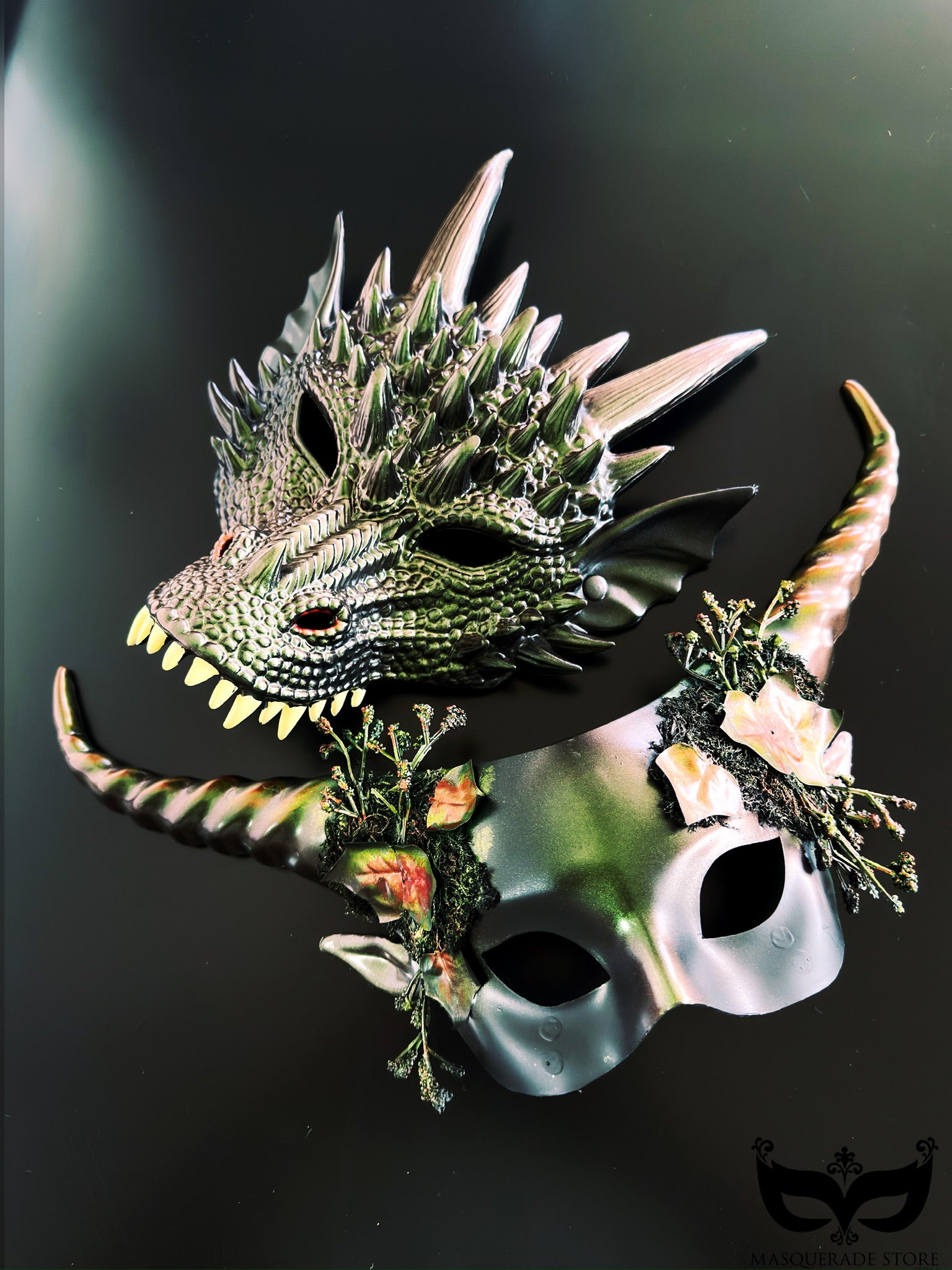 Mythbound Flame - Couples Mask Set