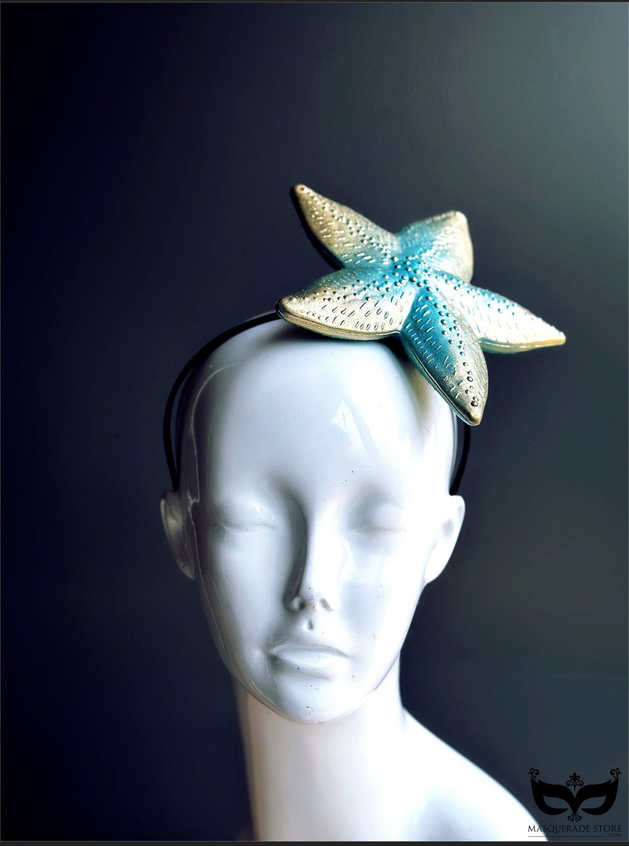 Starfish Fascinator - Ocean Gold