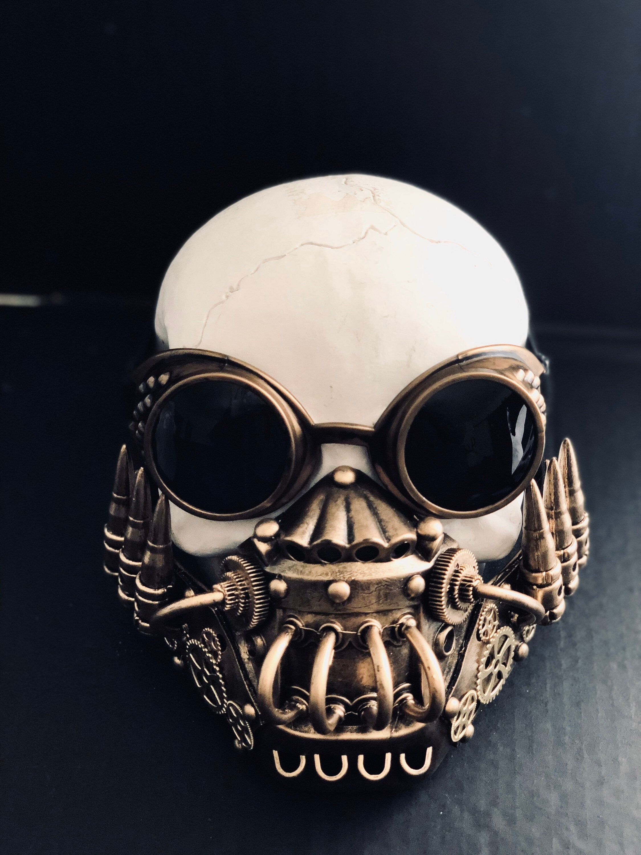 Ironclad Steampunk Respirator Set - Gold