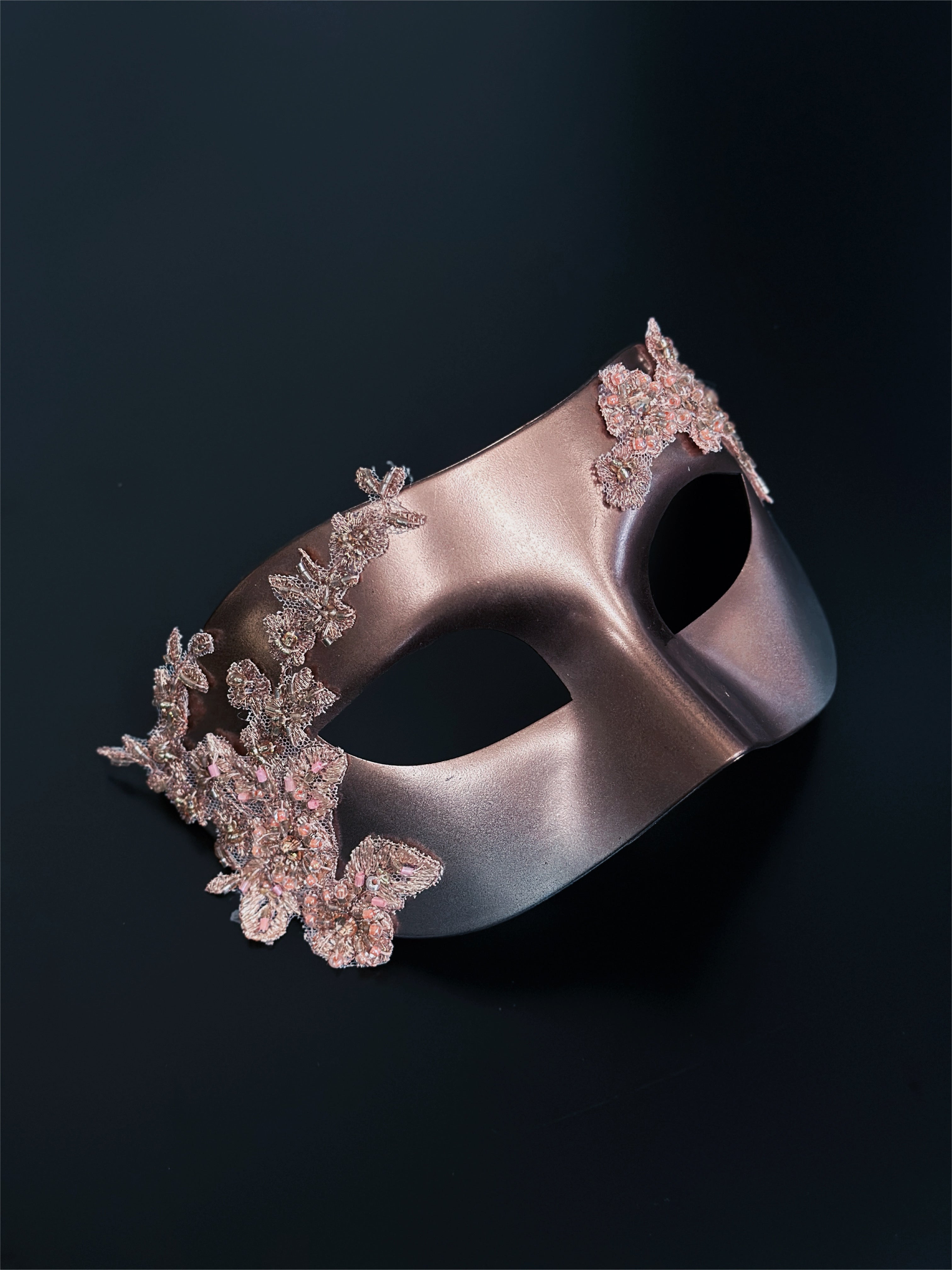 Reverie Rose Gold - Mens Floral Mask