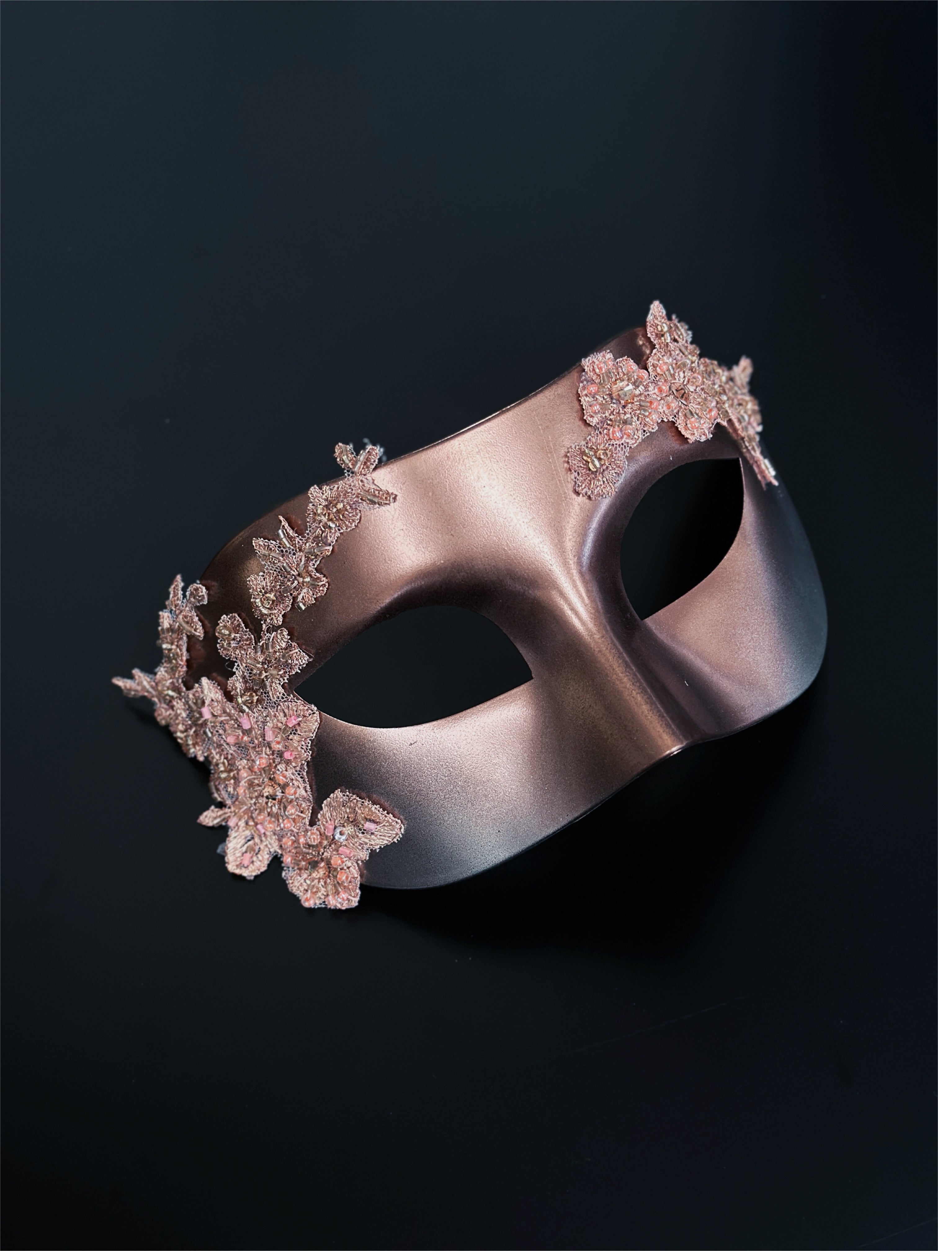 Reverie Rose Gold - Mens Floral Mask