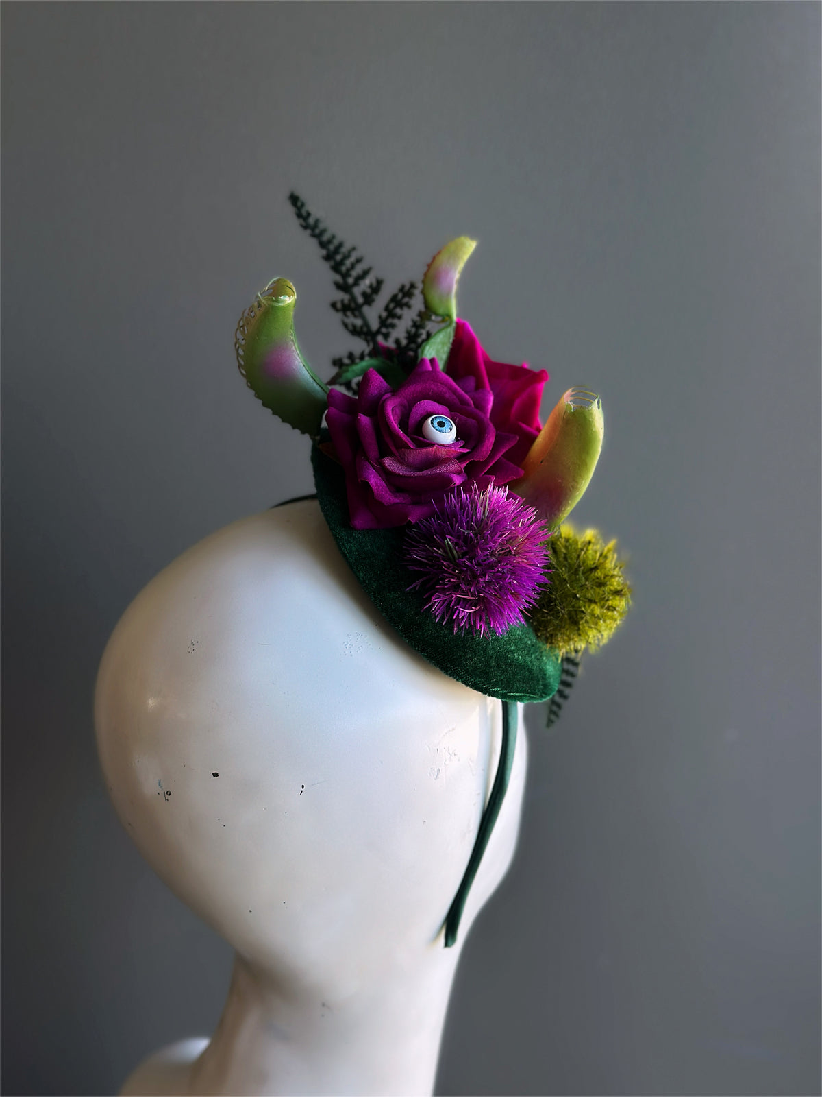 Bewitched Rose Fascinator
