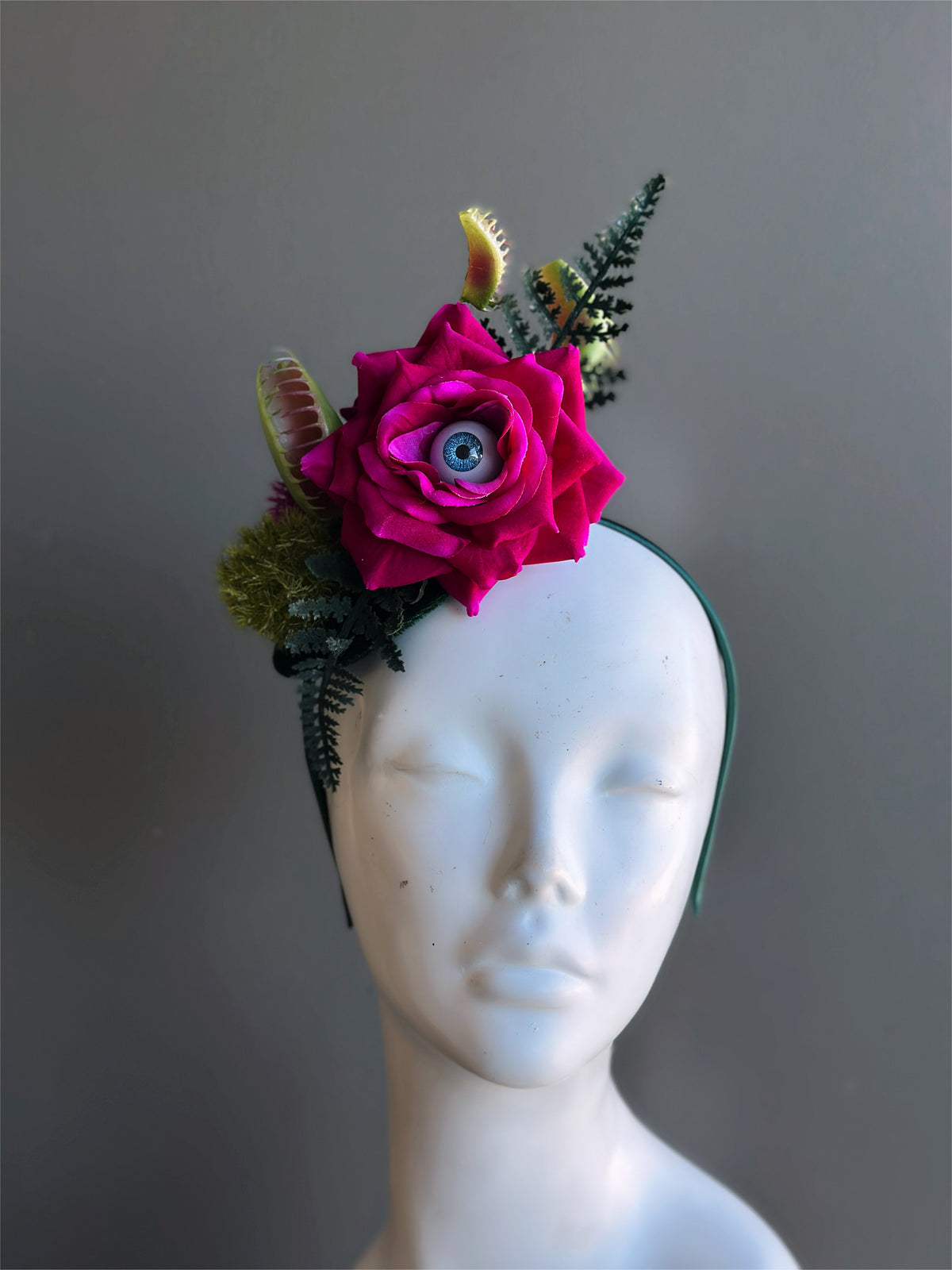 Bewitched Rose Fascinator