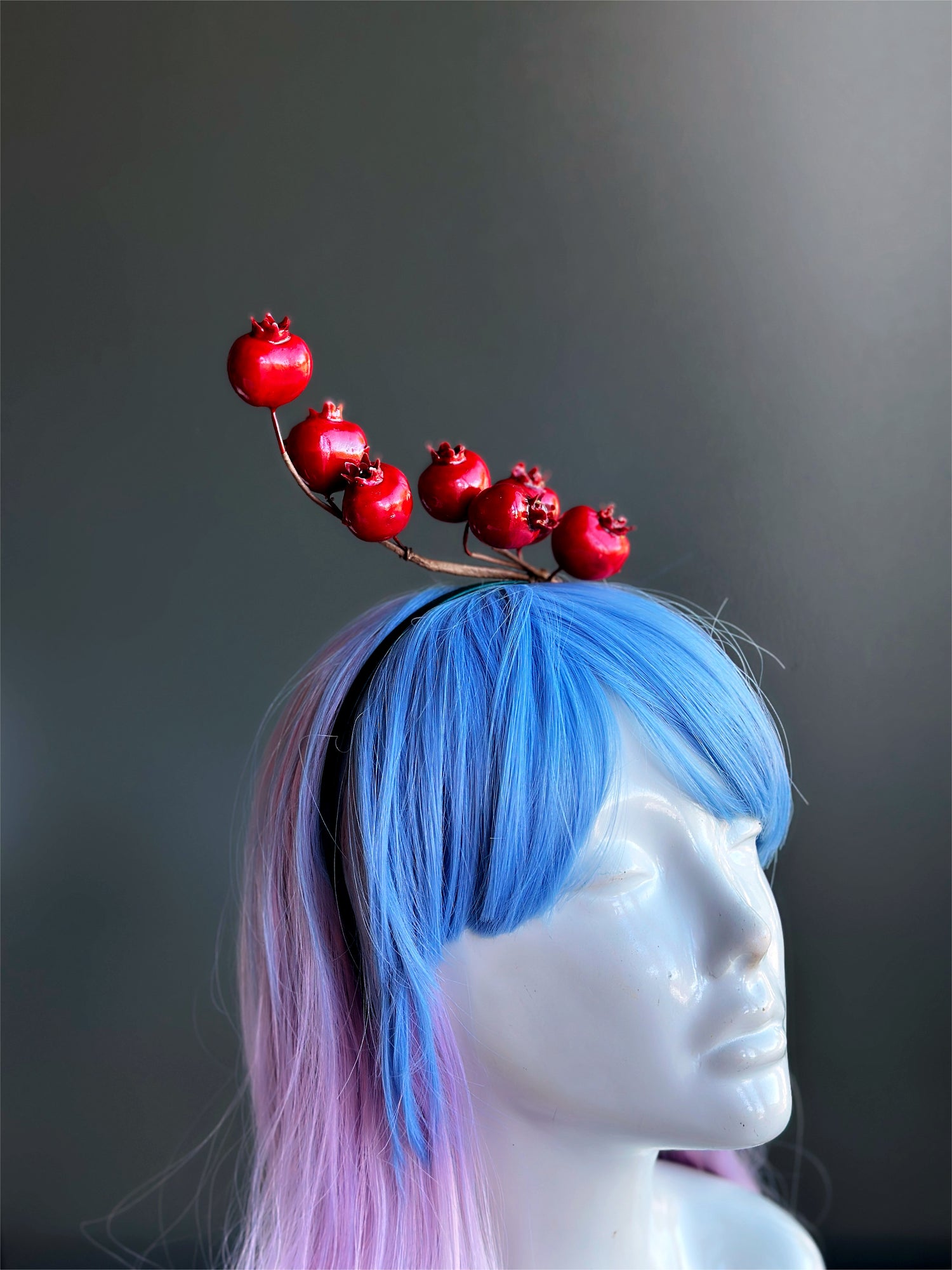 Christmas Pomegranate Headband
