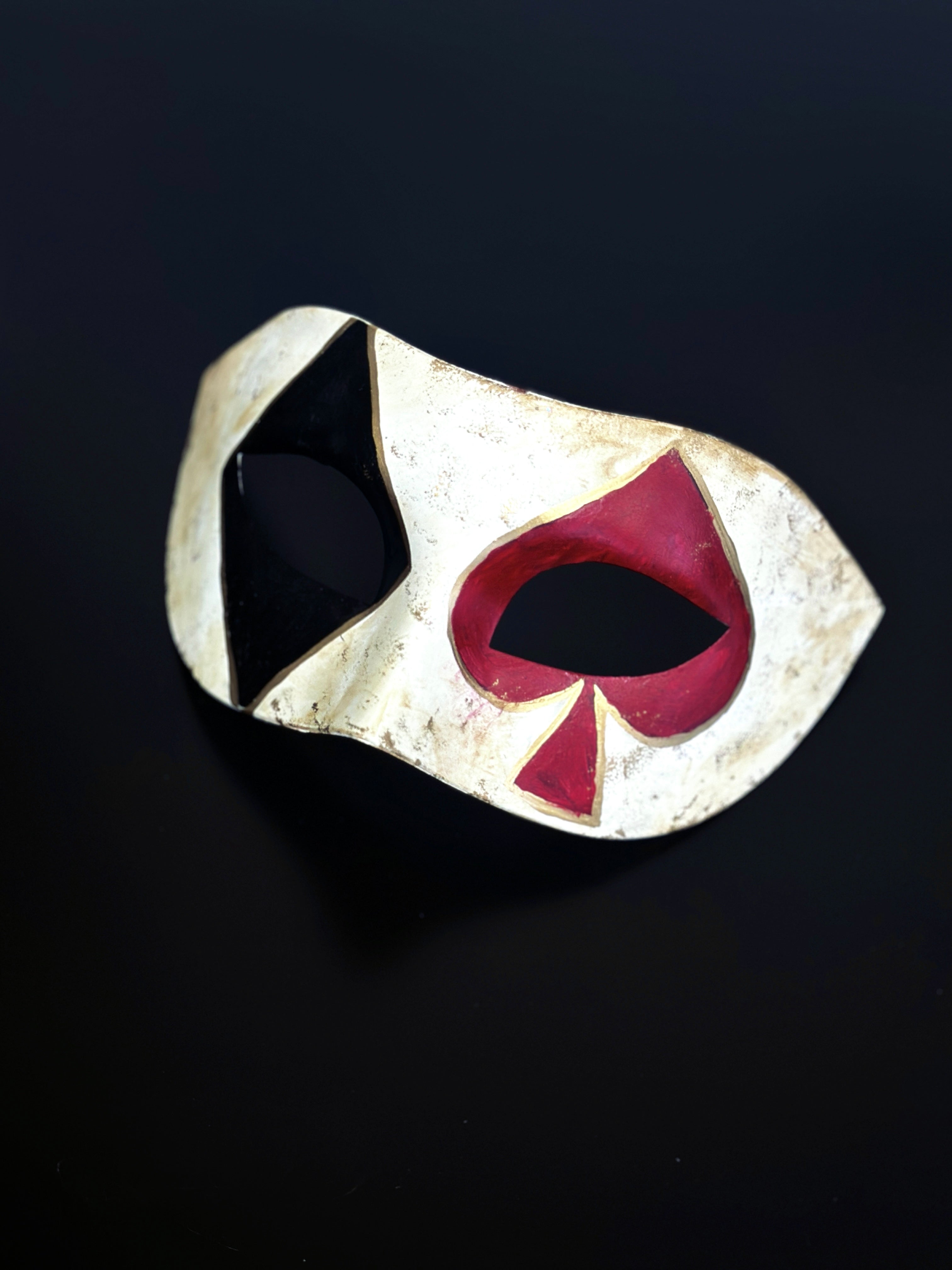 Venetian Mask - Harlequin Gambler