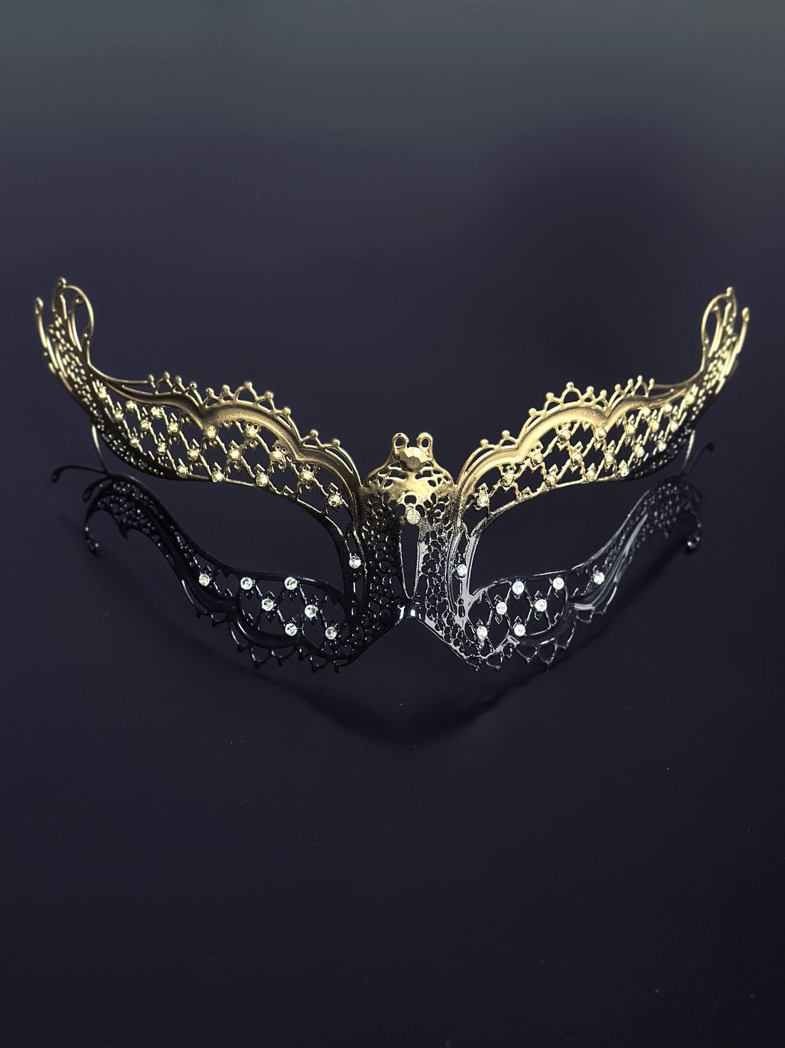 Midnight Royale - Black Gold Women Mask