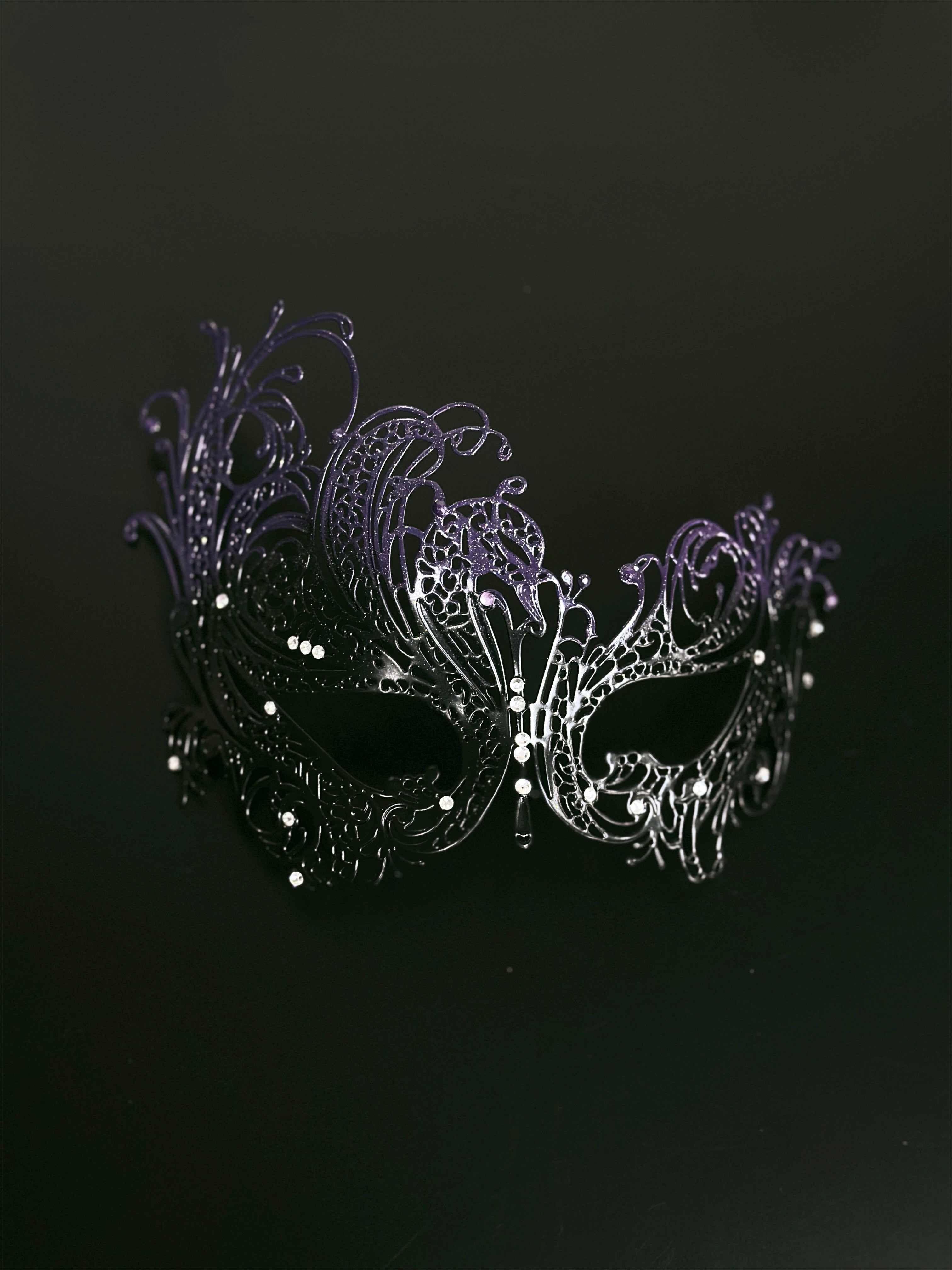 Obsidian Twilight Couples Set - Black & Purple