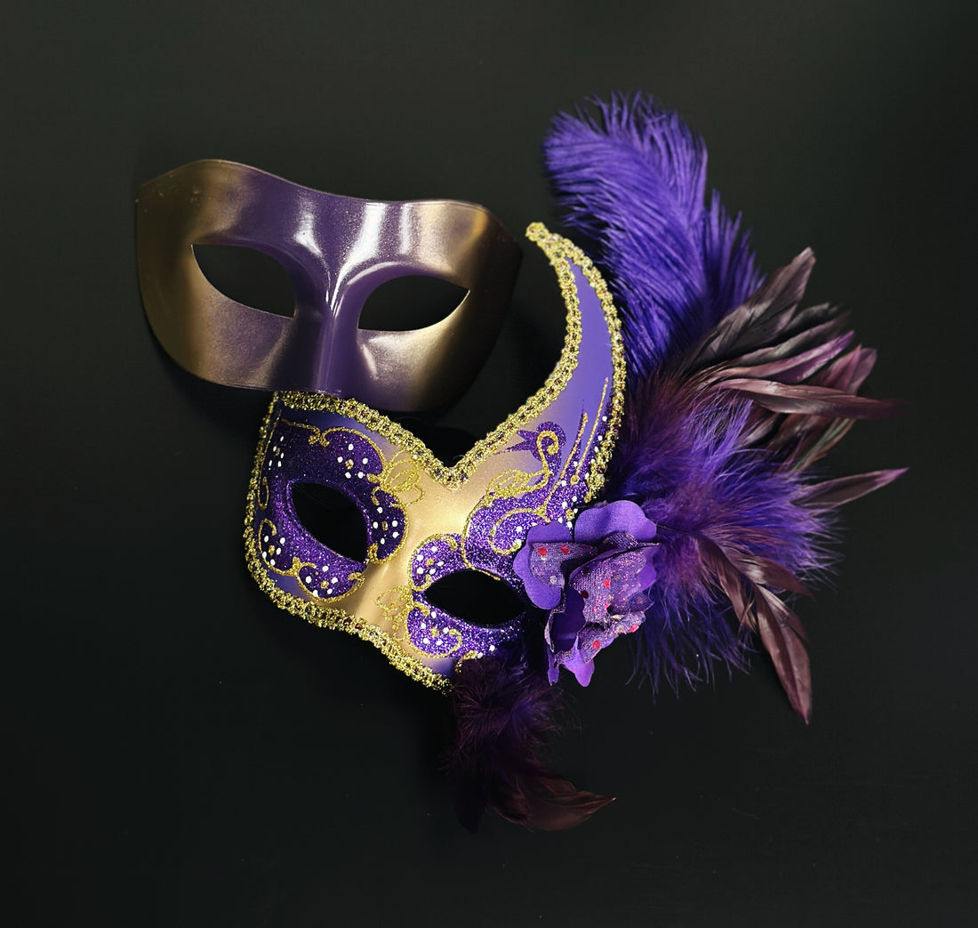 Royal Twilight- Purple Gold Duo