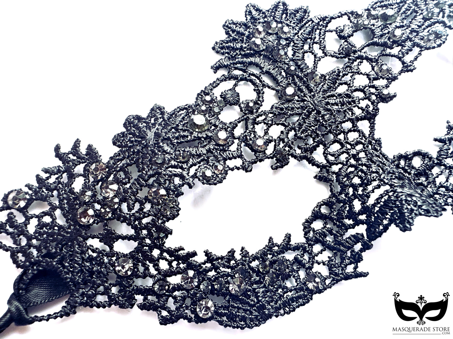 Diane Lace Mask - Black