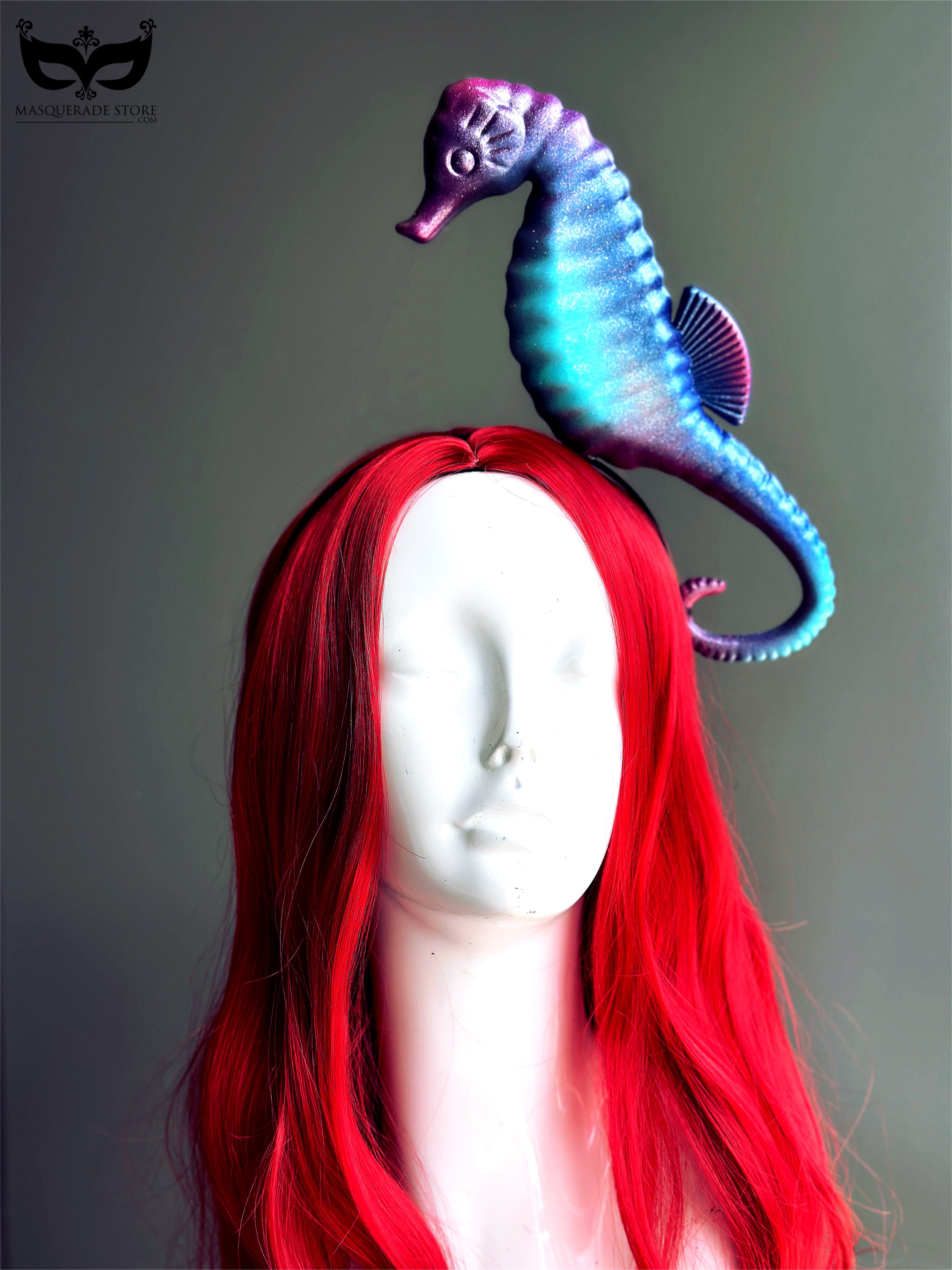 Seahorse Fascinator - Mystical Tides